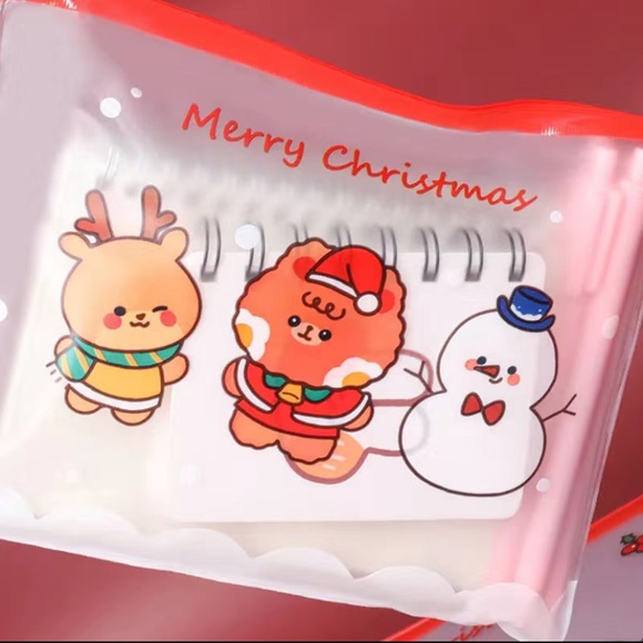 Cute Kawaii Christmas Waterproof File Folders - 2 pieces - Picture 5 of 9